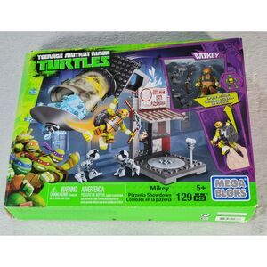 Mega Bloks Mikey Pizzeria Showdown Nickelodeon‎ Teenage Mutant Ninja Turtles Set